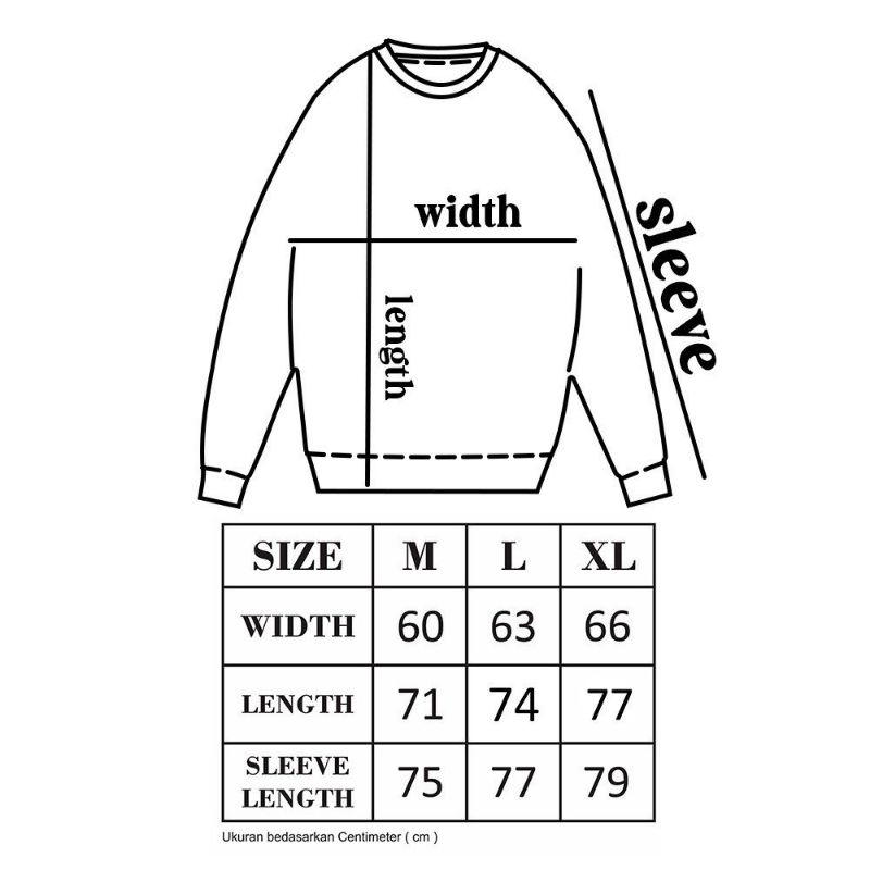 CREWNECK NIRVANA FULL TAG LABEL CASUAL HYPE