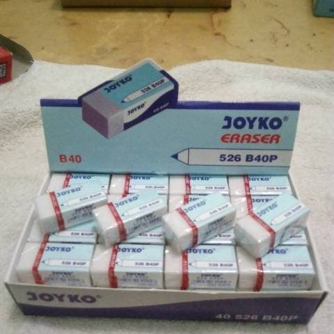 

Penghapus Pensil Penghapus Kecil Penghapus Joyko BP40P Murah isi 40 pcs
