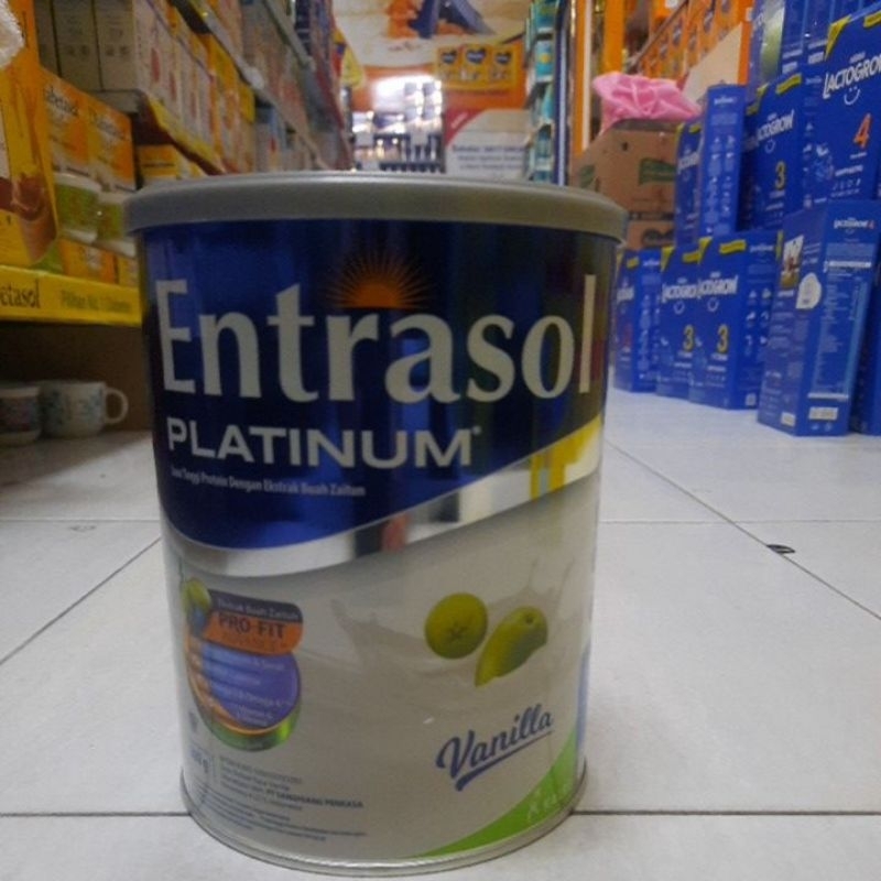 

entrasol platinum 800gr vanila murah