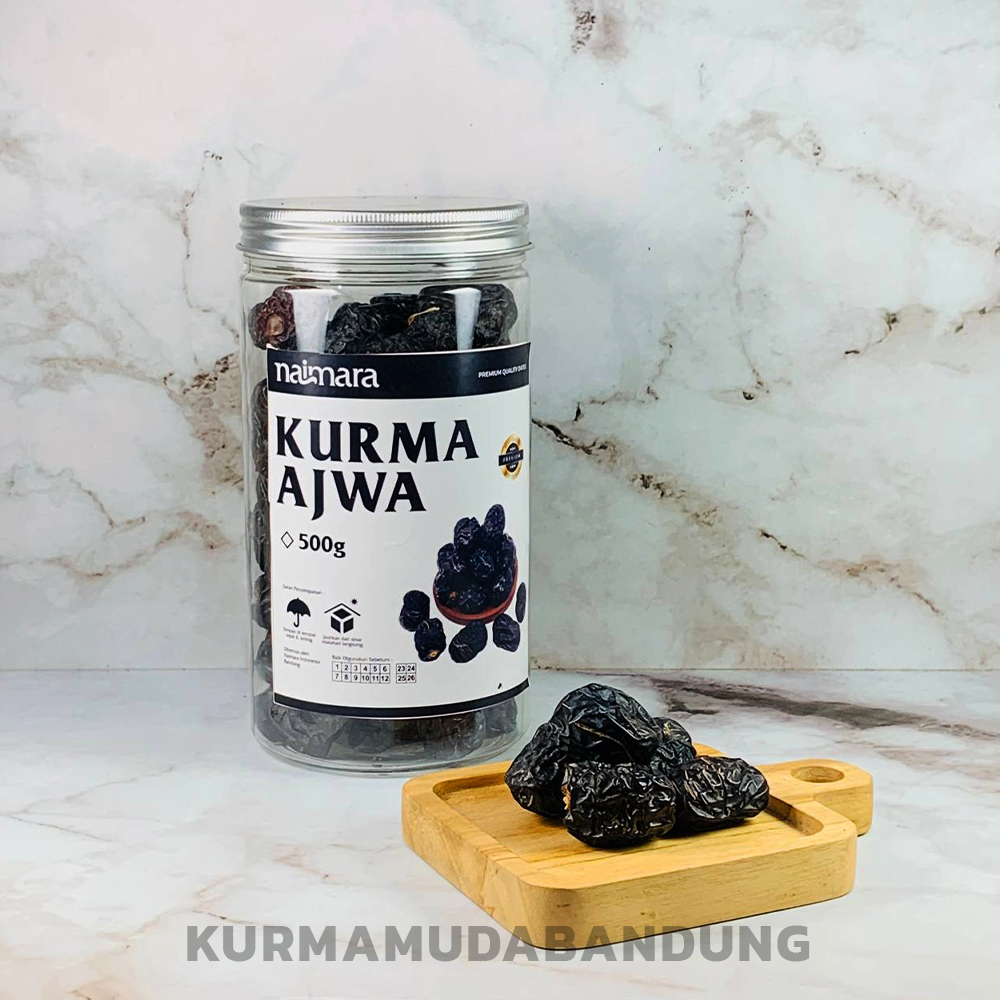 

Kurma Ajwa Premium / Kurma Ajwa Toples / Kurma Ajwa 500 Gr Toples