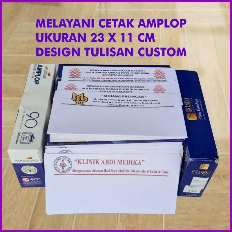 

cetak amplop free design