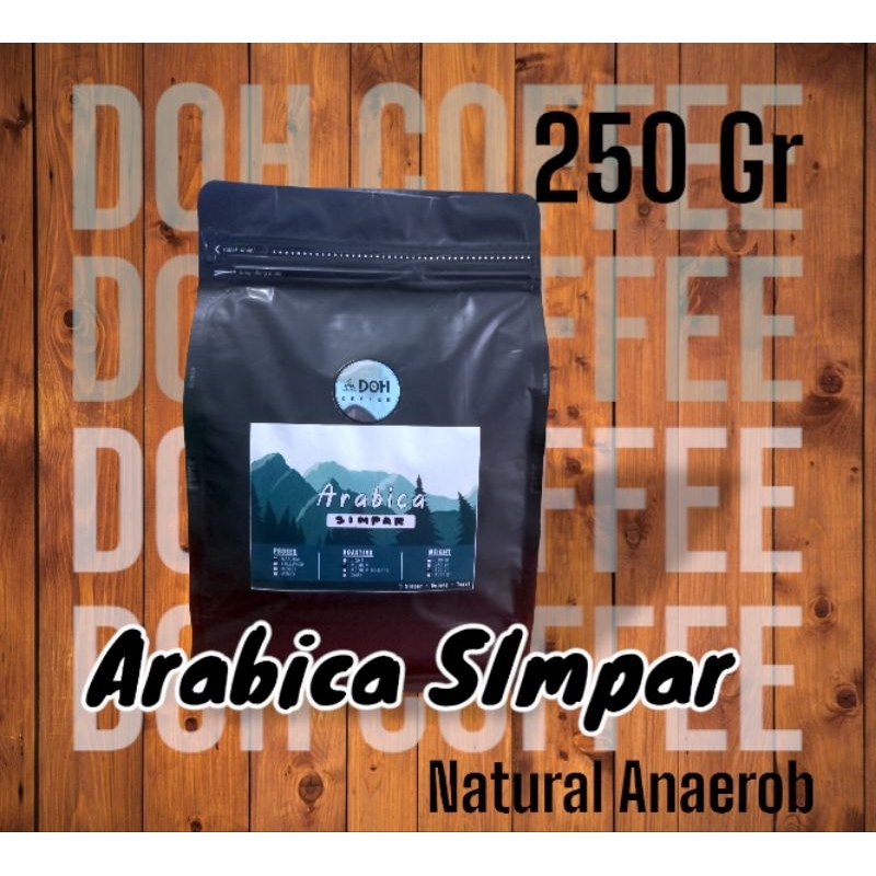 

ARABICA NATURAL ANAEROB SIMPAR TEGAL 250 gr (kopi bubuk)