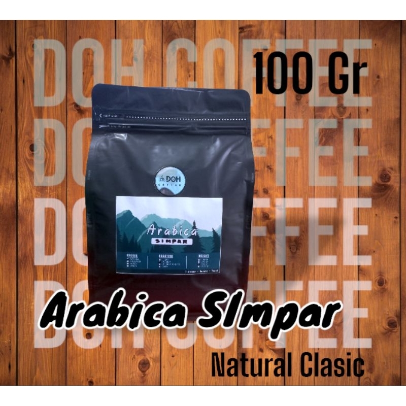 

ARABICA NATURAL CLASIC SIMPAR TEGAL 100 gr (kopi bubuk)