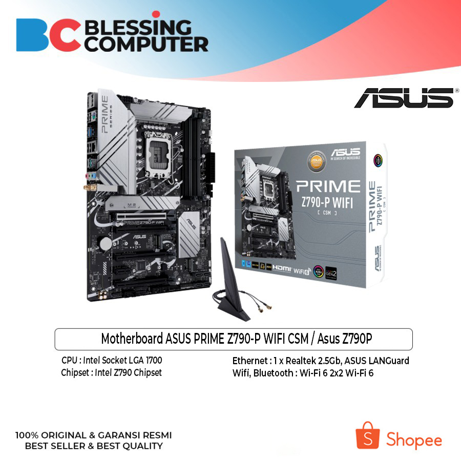 Motherboard ASUS PRIME Z790-P WIFI CSM / Asus Z790P