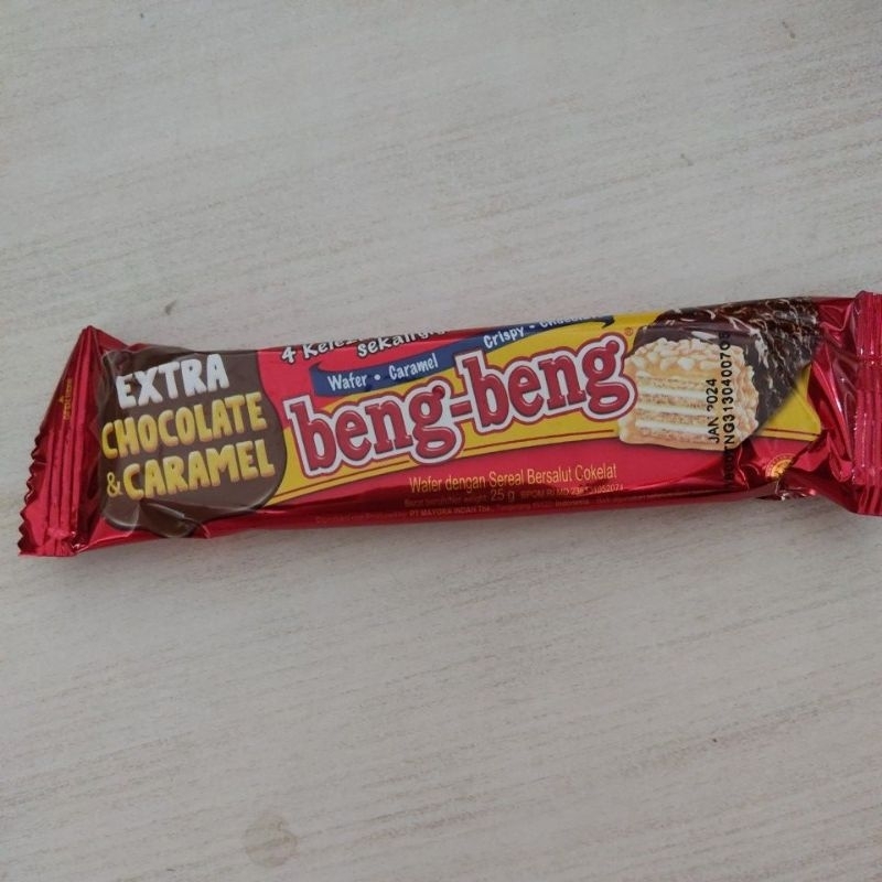 

Beng Beng Wafer Sereal Bersalut Cokelat 25g