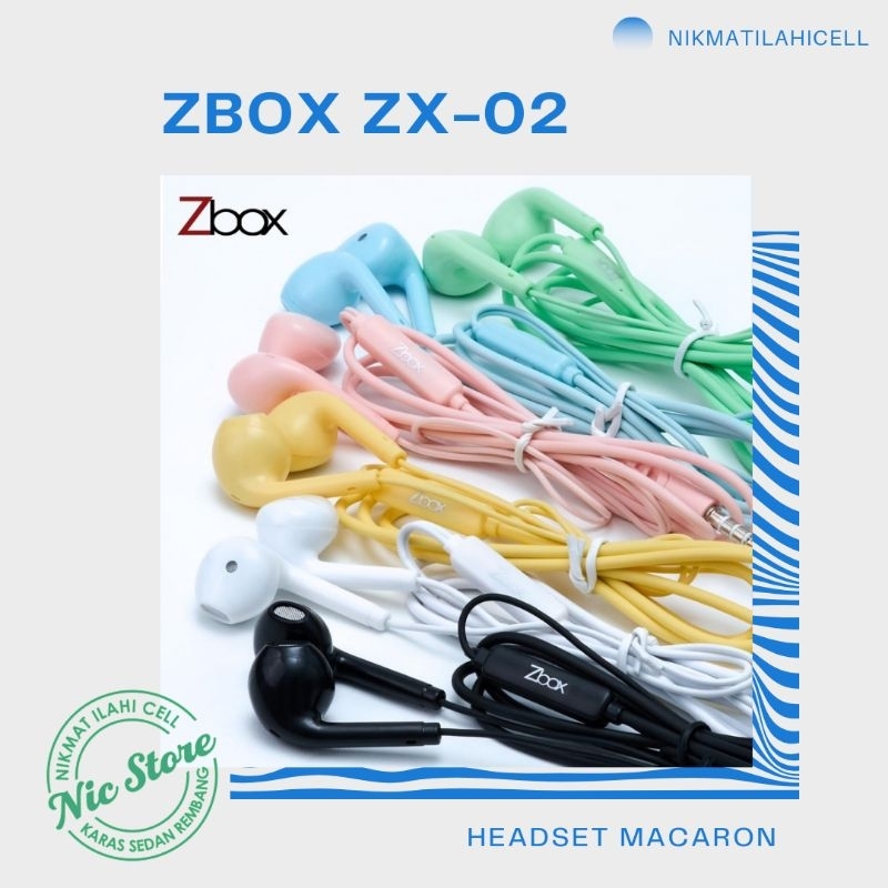 Headset megabass ZBOX ZX-02 Satuan