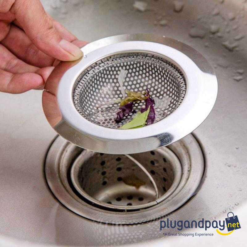 Saringan Wastafel Wasbak Dapur Cuci Piring Air Stainless Steel 7cm 9cm 11.5cm