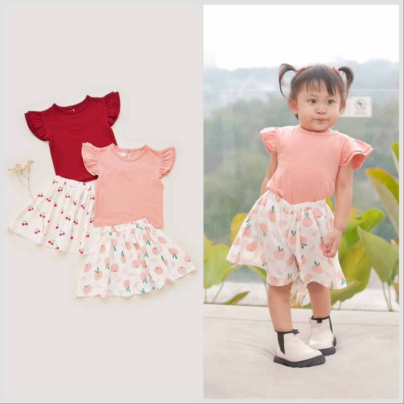 FRUITY SET Anak Kids Embassy 1-7thn / Setelan Anak