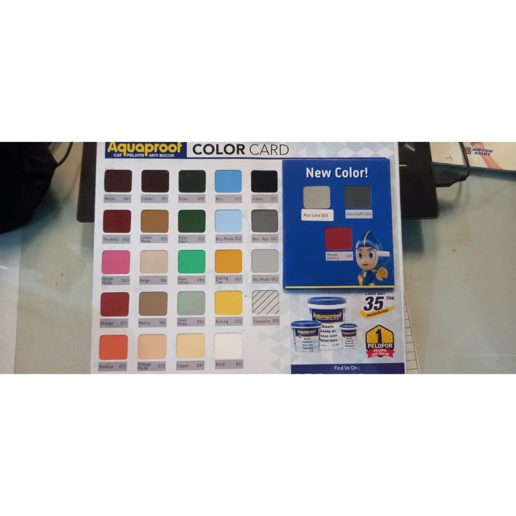 Aquapruf Cat Pelapis Anti Bocor Kemasan 1kg