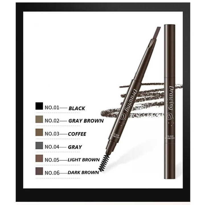 LAMEILA Lamailai 783 6 Colors Double Heads Waterproof Lasting Eyebrow