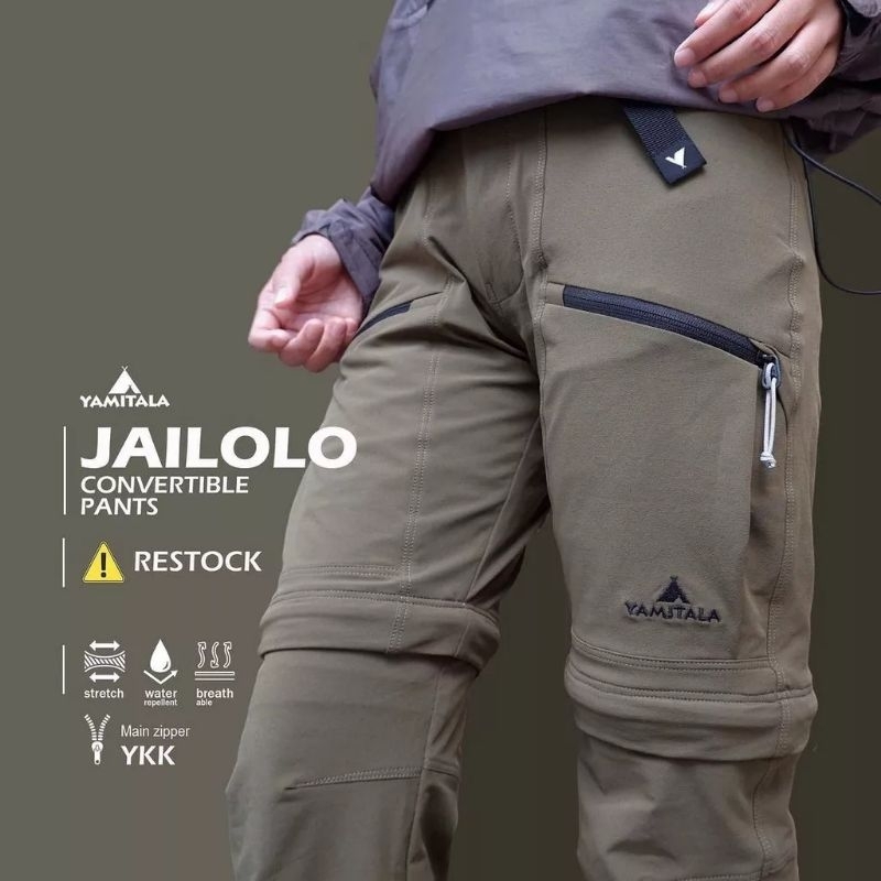 Celana Sambung Yamitala Jailolo Convertible Pants