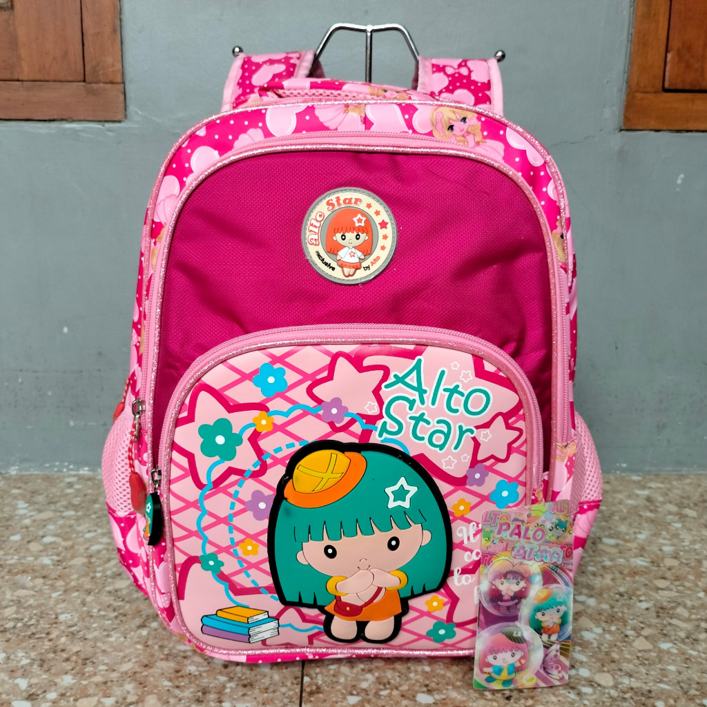 Tas Ransel Backpack Sekolah Anak Perempuan Alto Star Catty