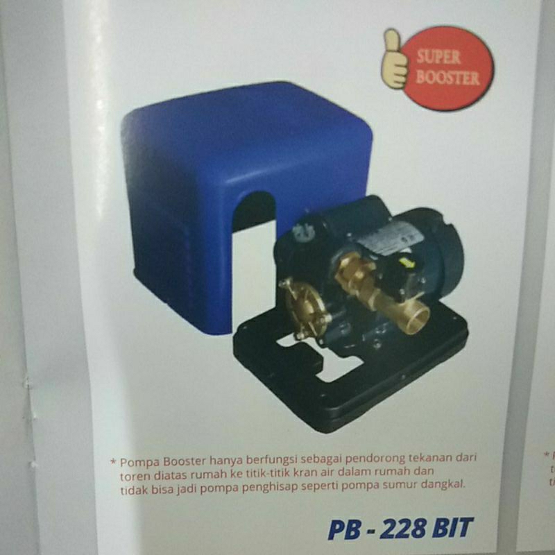 Pompa Air Booster SHIMIZU PB 228 BIT