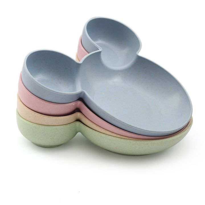 Piring Makan Mickey / Piring Makan Anak ( WARNA RANDOM )