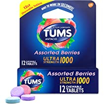 TUMS Ultra Strength Antacid Tablet Antacid Maag Asam Lambung Rasa Buah - 160 tabs fruits