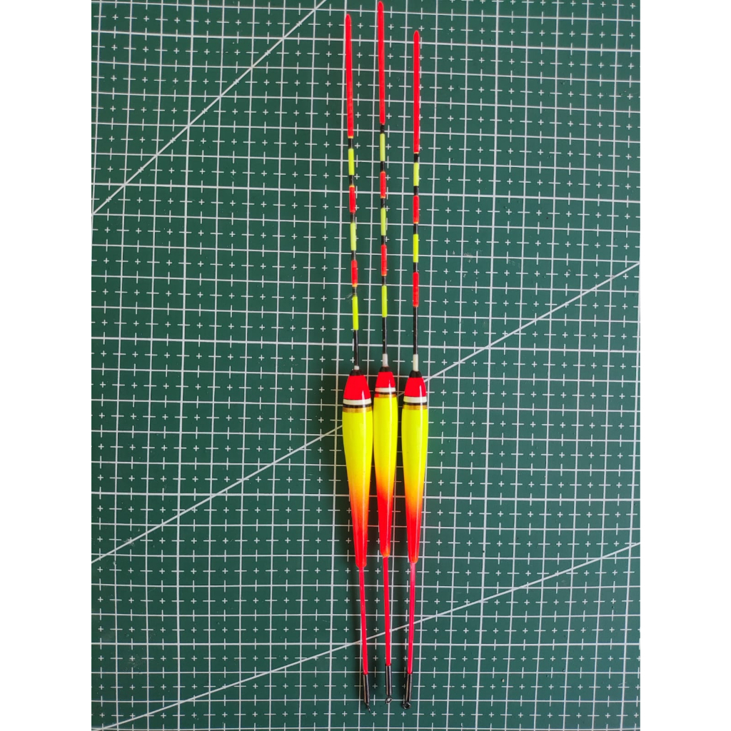 PELAMPUNG FIBER PANCING KUMBUL pancing ANTI BADAI FIBER PANJANG 23 CM