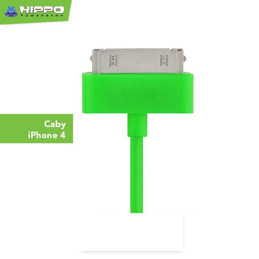 Hippo Kabel Data Caby Iphone 4 200 CM Data Cable Charger USB