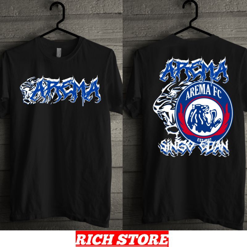 kaos Arema Malang kaos distro Aremania [ ts-are singoedan]