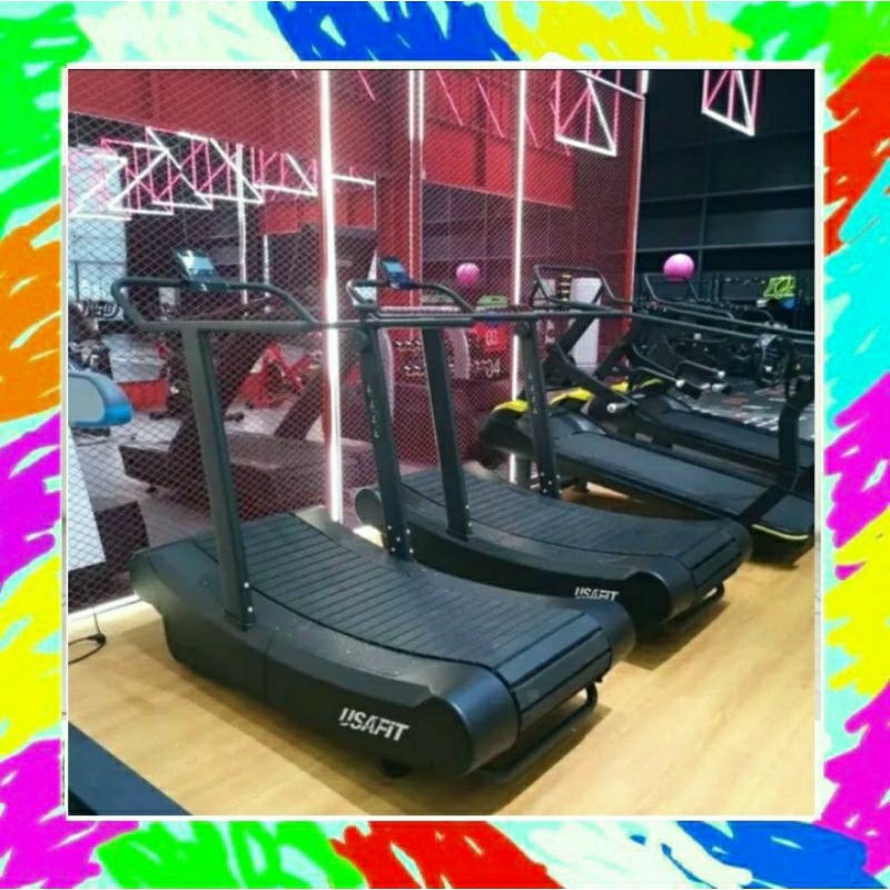 Treadmill curve/treadmill manual curve usafit