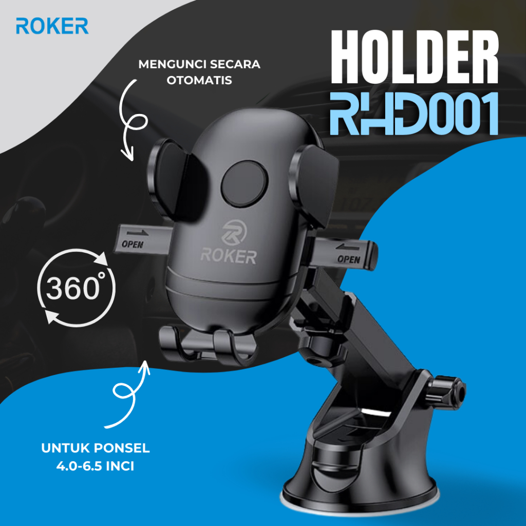 Holder Roker RHD001 In Car