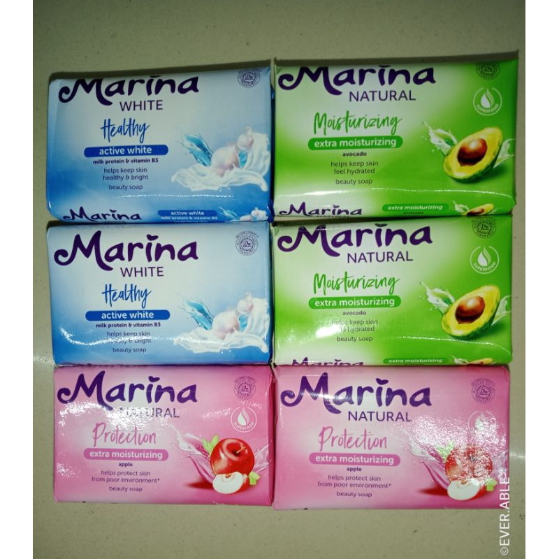 MARINA NATURAL BAR SOAP 70 GR