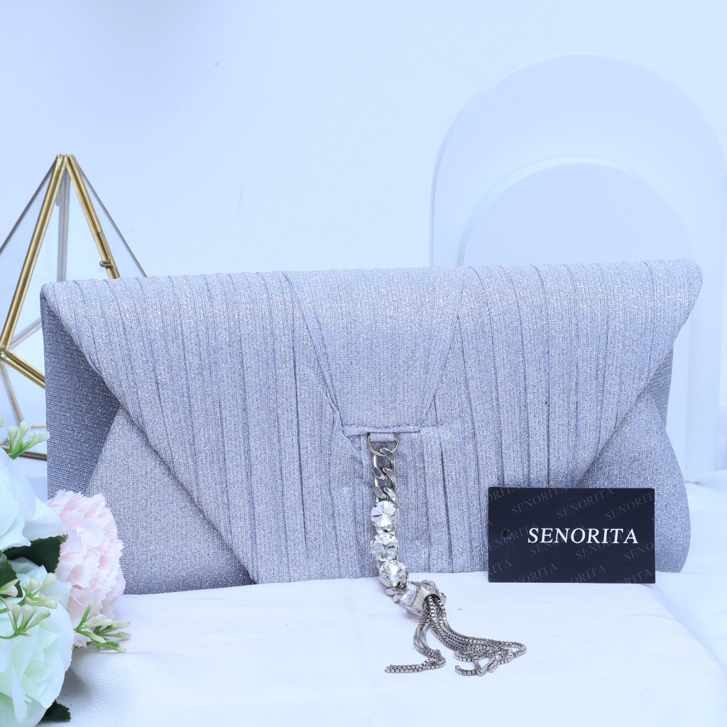 [ NEW ] Tas Pesta Clutch Wanita T3004 - SNR Size 27cm