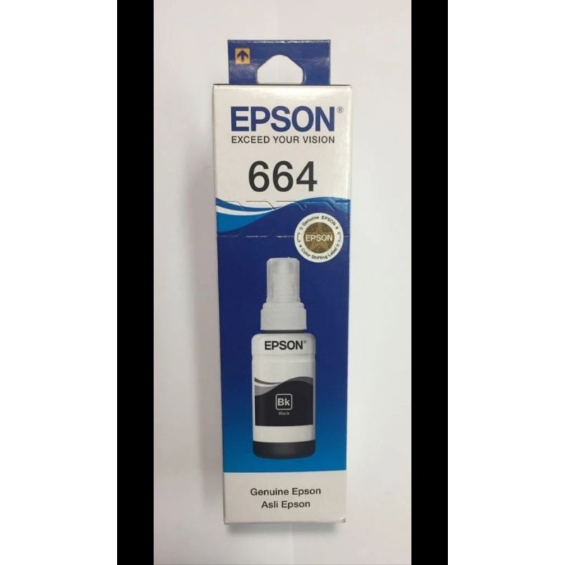 Tinta Epson 664 Black Original L100 L210 L220