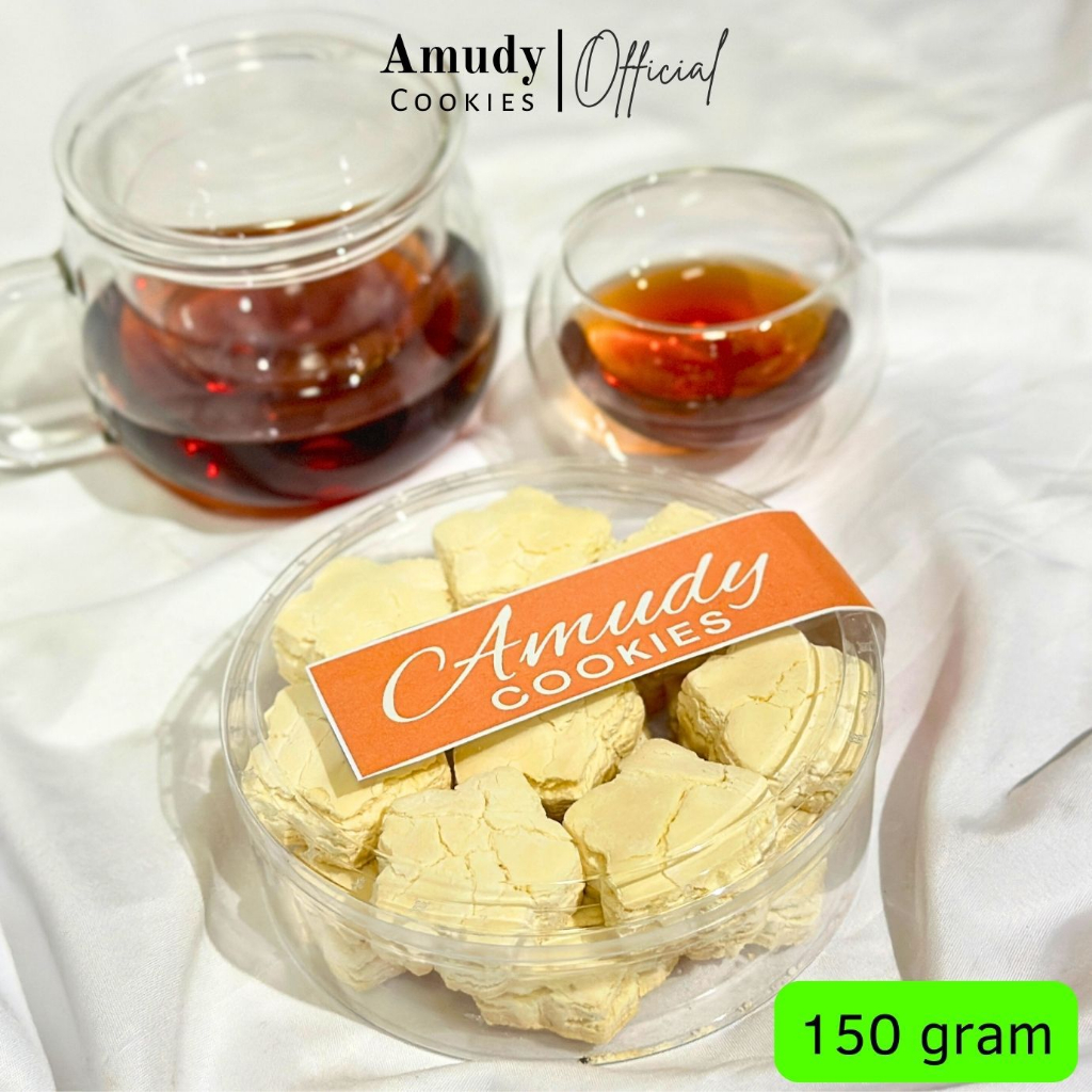 

KUE KERING AMUDY COOKIES / KUE BANGKET SUSU / BANGKIT SUSU LUMER