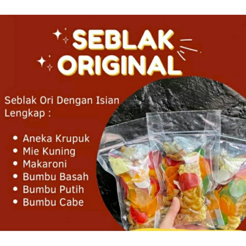 

seblak original komplit