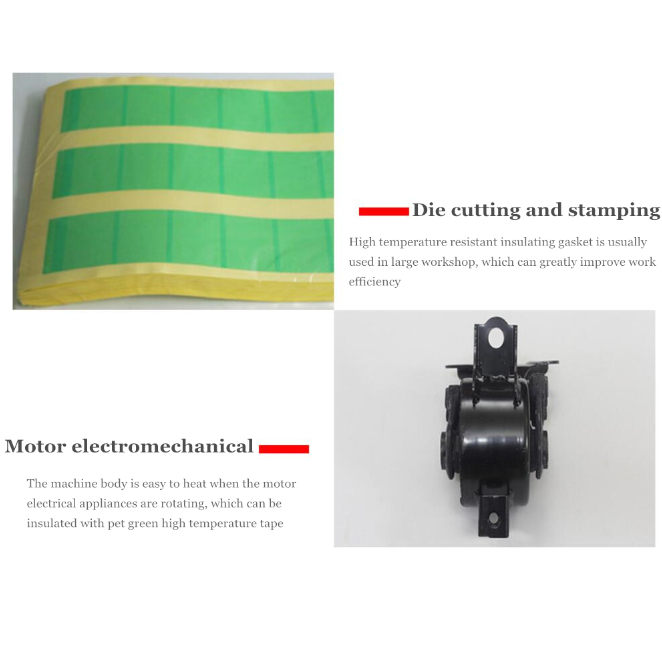 Isolasi Tahan Panas Lakban Solder 200 Derajat Masking Die Cut Solatip Lapisan Perekat Pelindung Tahan Panas