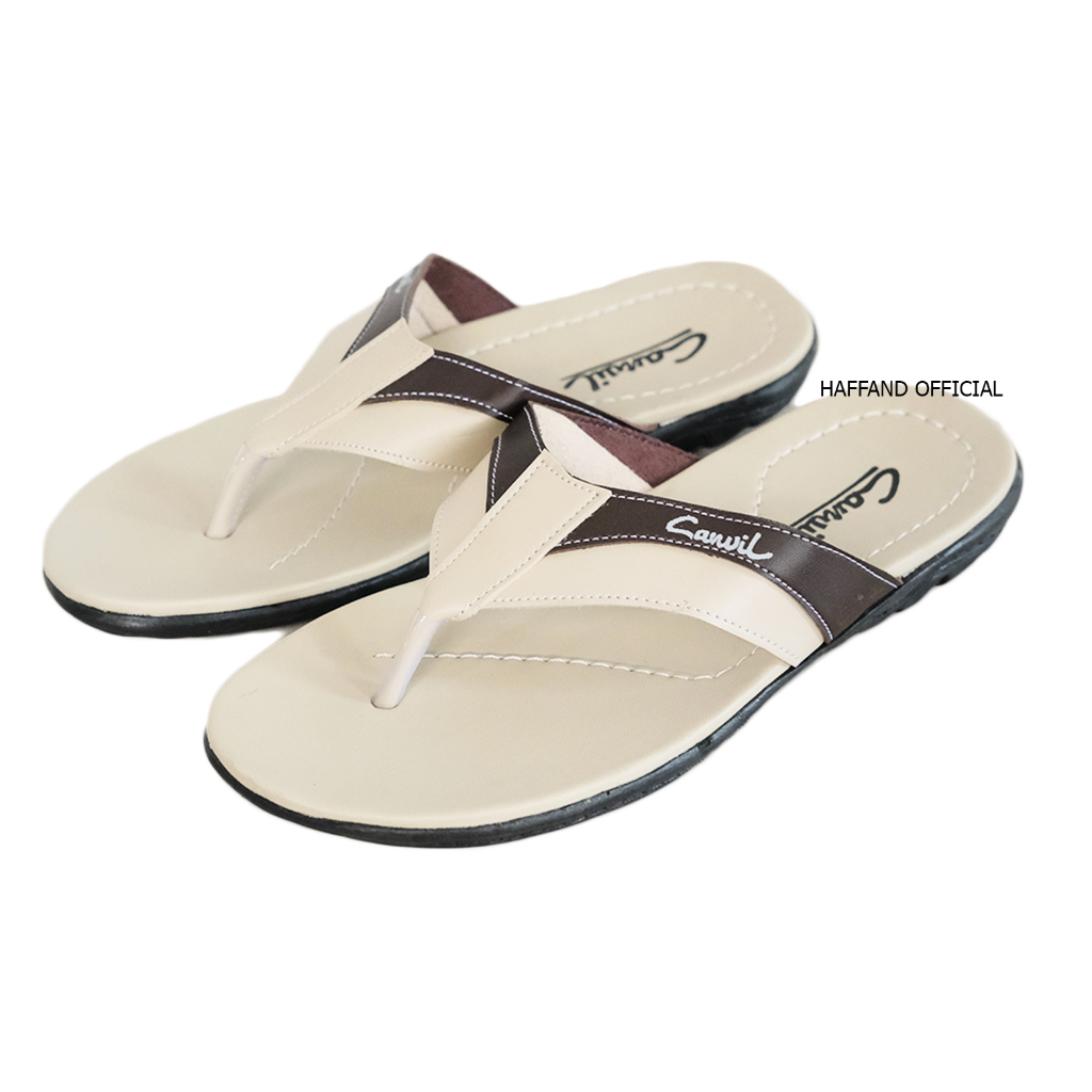 Sandal Pria Kulit Jepit Premium Sandal Kekinian New Series For you