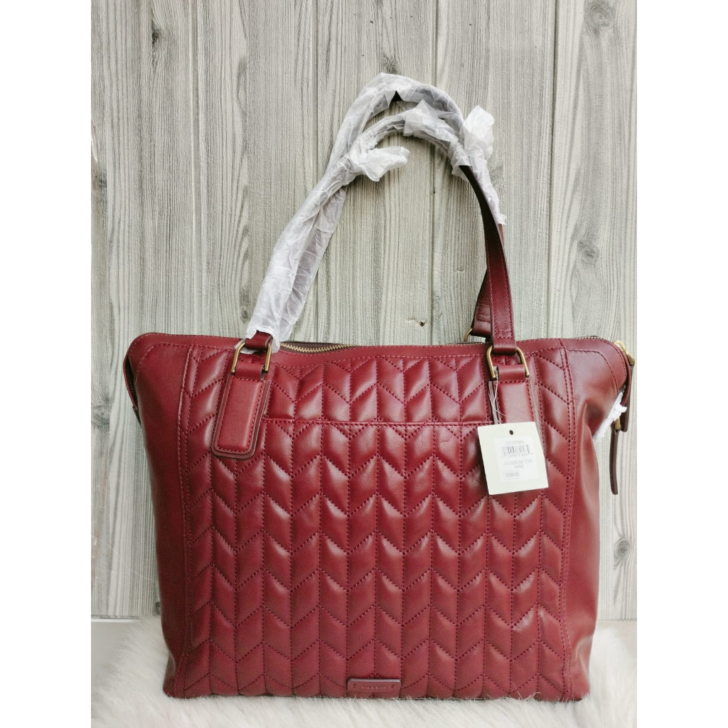 tas BRANDED Jacqueline Tote Bag Wine