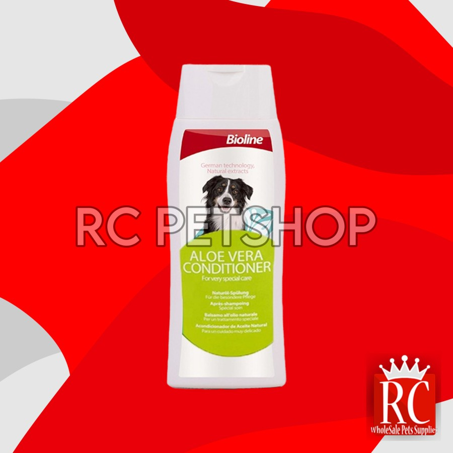 Shampoo Anjing Dog Shampo Bioline Aloe Vera 250 ML