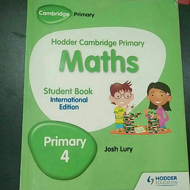 HODDER CAMBRIDGE PRIMARY MATHS STUDENT BOOK KELAS 4