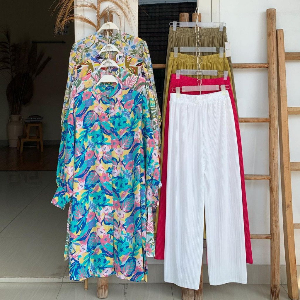 RONA TUNIC SET 2pcs (TUNIC + comfy cullote)