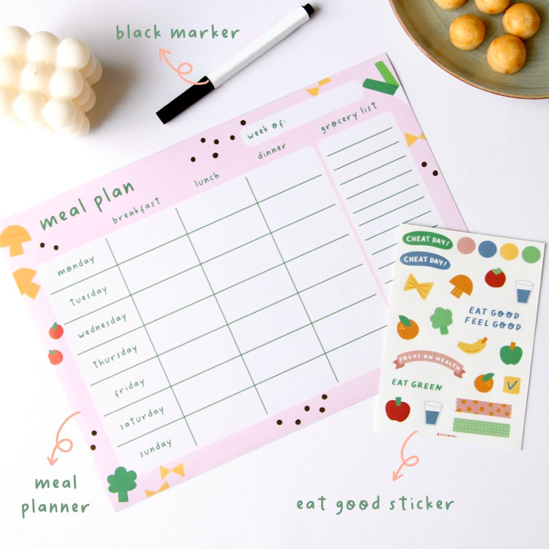 

Magnetic Meal Planner