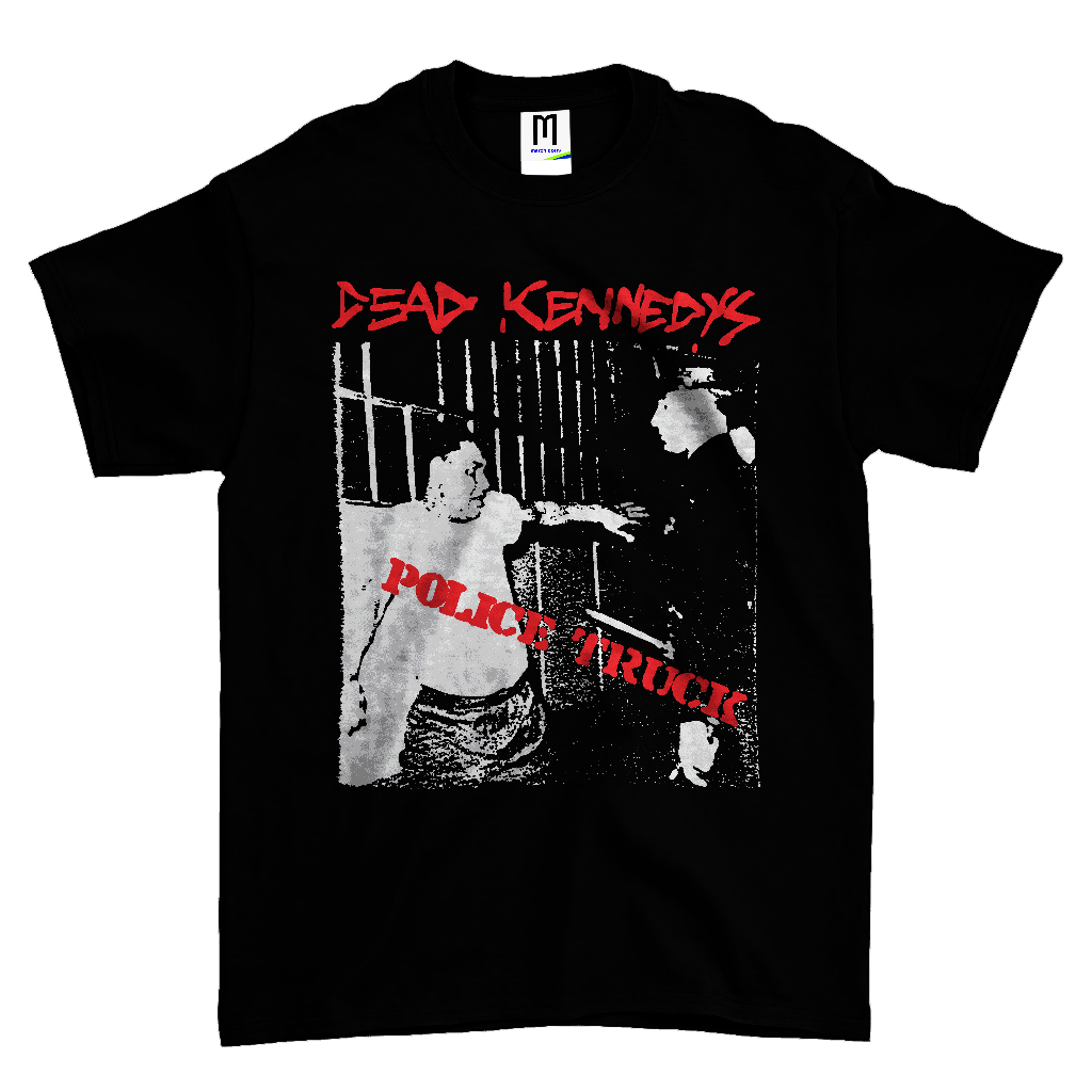 KAOS BAND DEAD KENNEDYS POLICE TRUCK VINTAGE | T-SHIRT BAND DEAD KENNEDYS | DEAD KENNEDYS HITAM