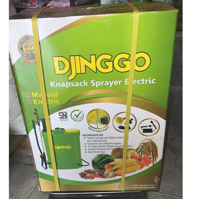 SPRAYER DJINGGO/ alat semprot elektrik 16 liter
