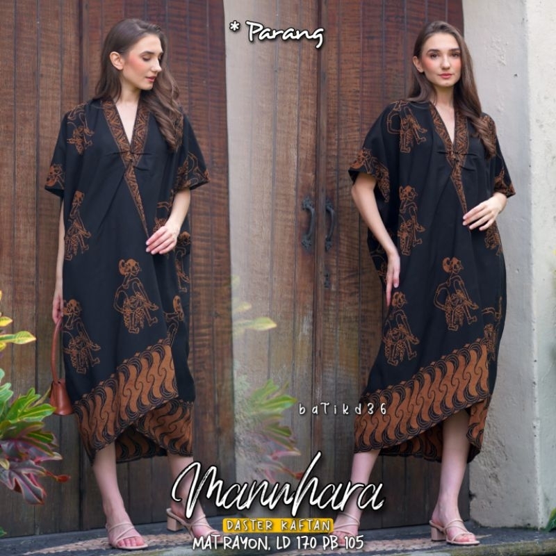 Semerbak Baju tidur etnik estetik klasik murah adem tebal halus daster kaftan kelelawar kekinian rayon motif batik wayang tradisional unik wanita ibu mama homedress kece cantik kasual modern terbaru nyaman longgar santai cantik muda jumbo bali jogja solo