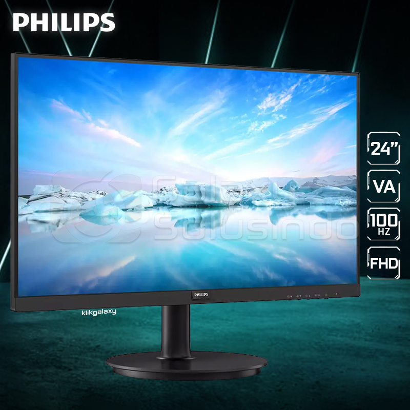 Philips 241V8LB/70 24&quot; VA 100Hz FHD HDMI Monitor