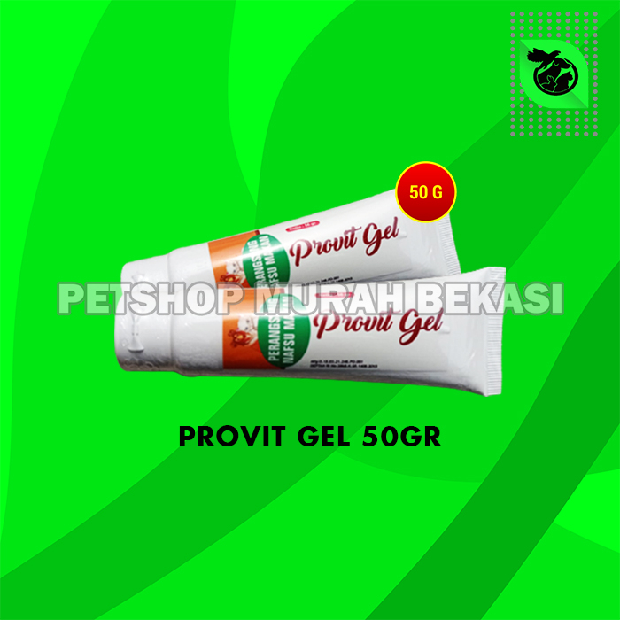 Vitamin Nafsu Makan Kucing Anjing Profit Provit Gel 50 Gram