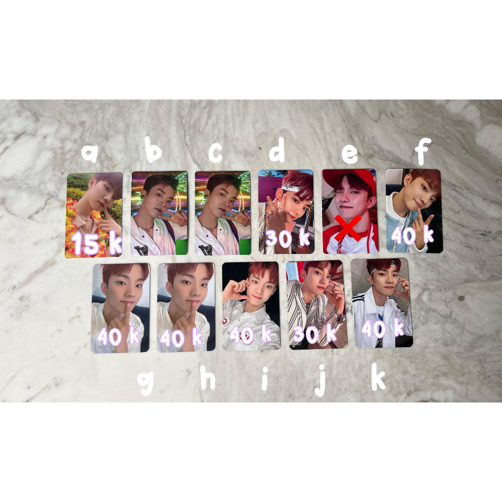 PHOTOCARD PC Q CHANGMIN THE BOYZ THRILLING ALBUM APPMUS APPLE MUSIC MUSIC SPOT MUSIC KOREA DMC