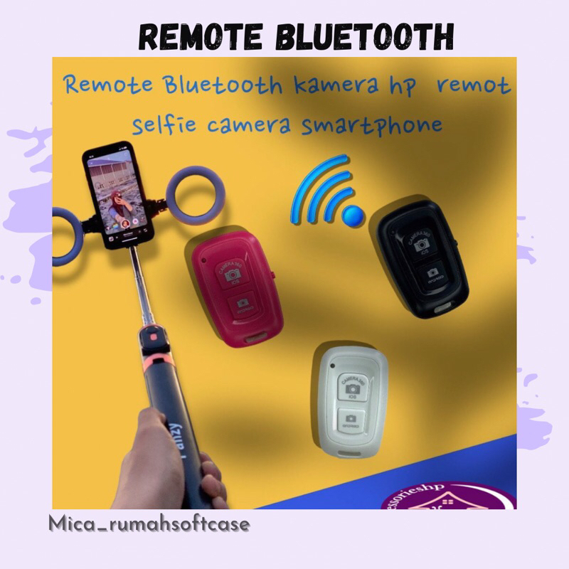 REMOTE BLUETOOTH SELFIE CAMERA