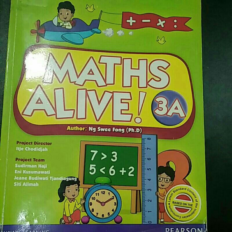 MATHS ALIVE 3A PEARSON