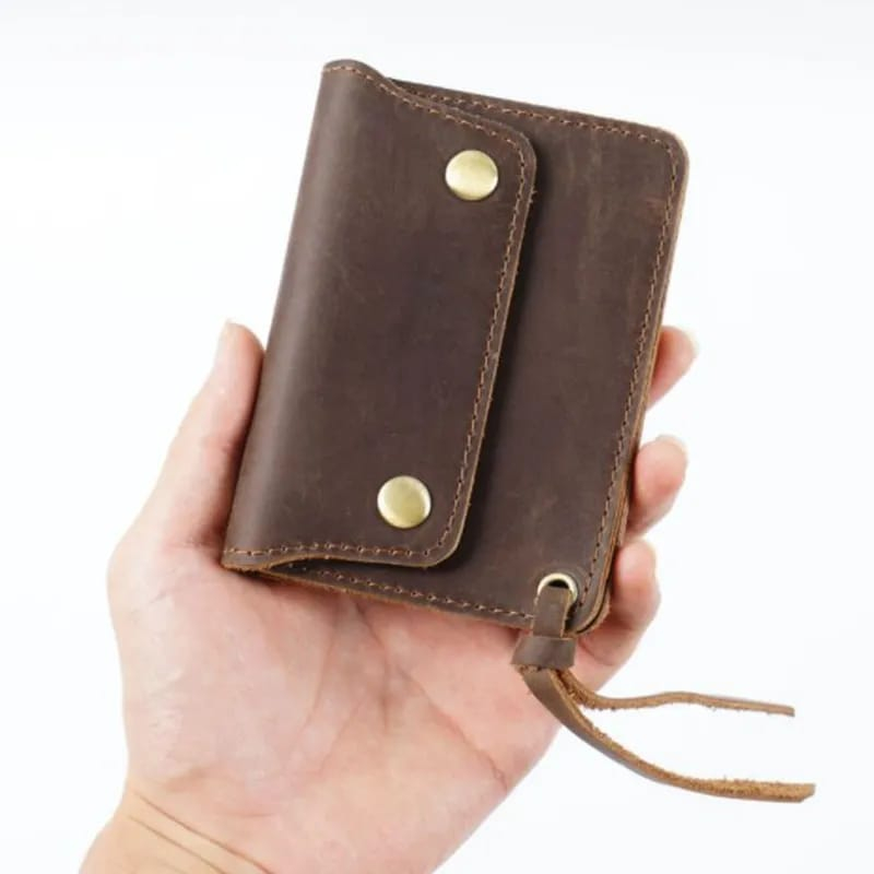 Dompet Koin Kulit Asli Premium - Dompet Kulit Sapi Asli Garut - Dompet kecil Kulit Asli