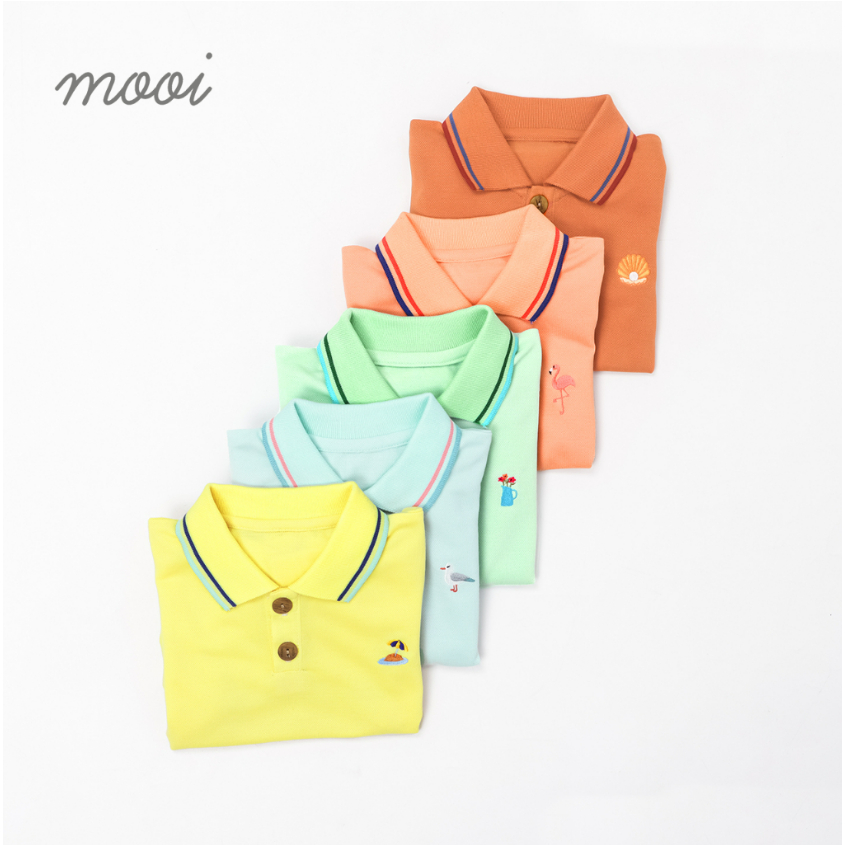 Mooi Polo Dress 1-8 Tahun Collar Polo Dress Lacoste / Dress Anak Perempuan CBKS