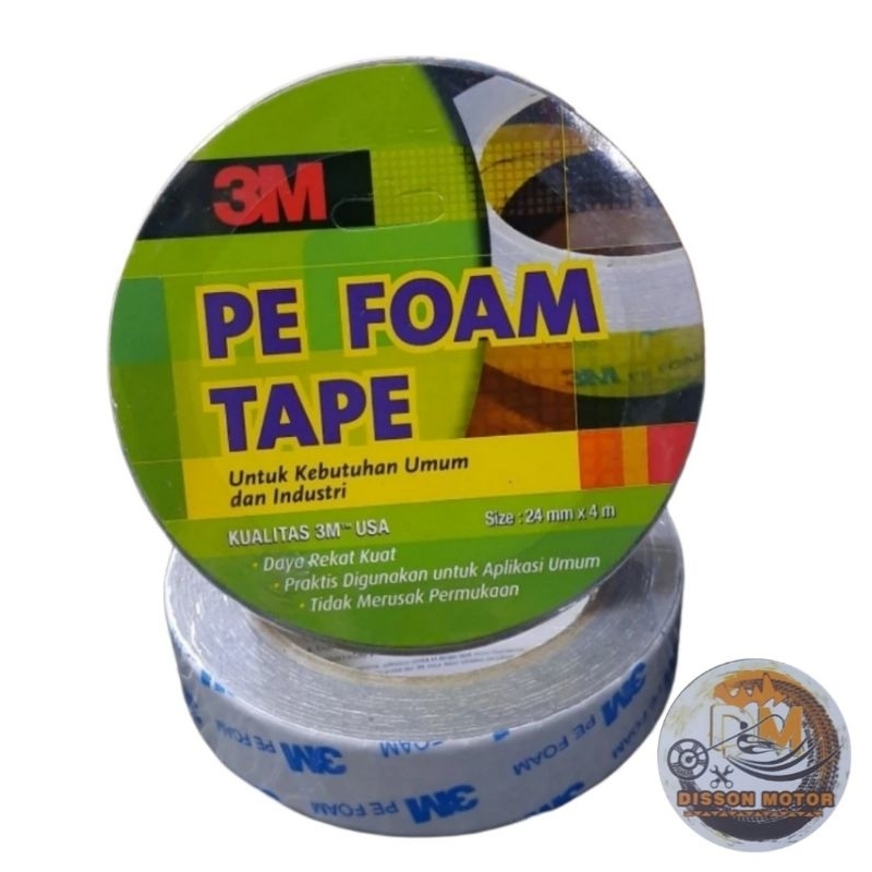 

Double Tape Busa 3M Pr Foam Tape 24mm x4m Original