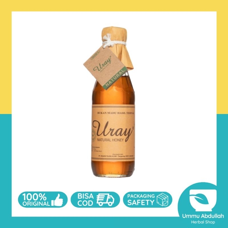 Madu Uray Asli Murni Madu Hutan Natural Raw Honey 450 gram (330 ml)