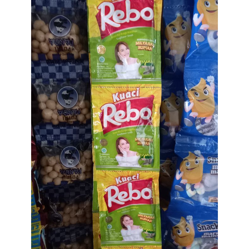 kuaci Rebo renteng 13 gram