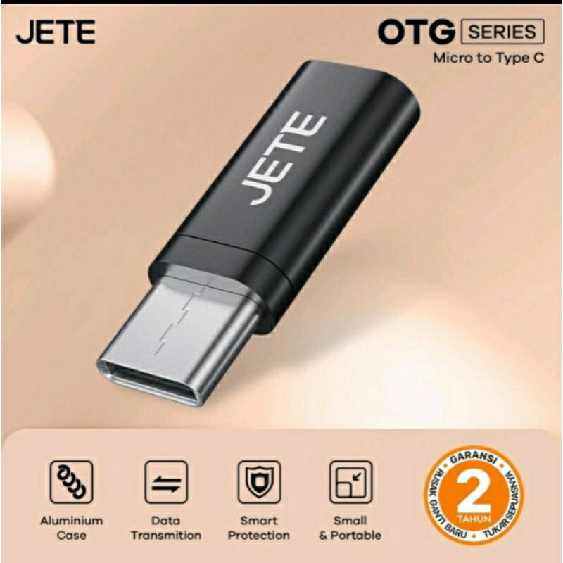 JETE OTG Adaptor Micro Usb To Type C Adapter Konvetor Micro To TypeC